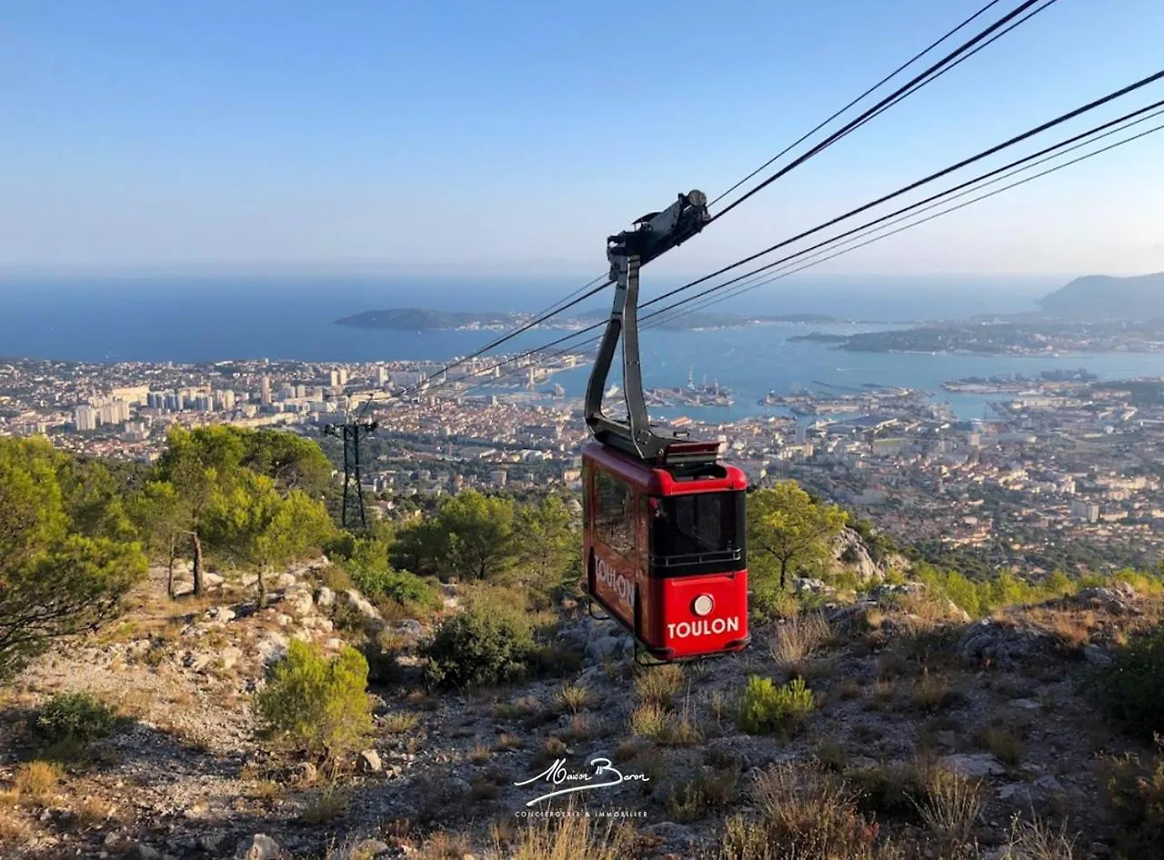 Le Soleiado A 350M Des Plages - 6 Couchages - Wifi - 2 Bureaux Toulon 0*,  Frankrike